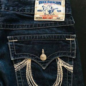 True Religion Vintage Billy Jeans  33 X 30